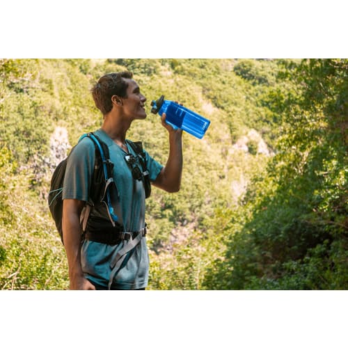 CamelBak Chew Mug, Tritan Renew, Lightweight Bottle, 600ml, Clear, Made with Next-Generation Recycled Materials