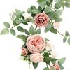 Silk Flower Swag for Elegant Wedding Display