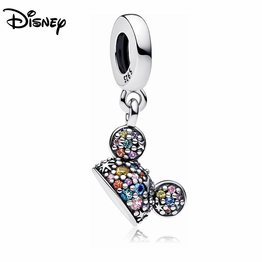 Disney 925 Silver Red Spider Ratatouille Charms Bead Earrings Bracelet Fit Original Bracelets DIY Birthday Jewelry Gift