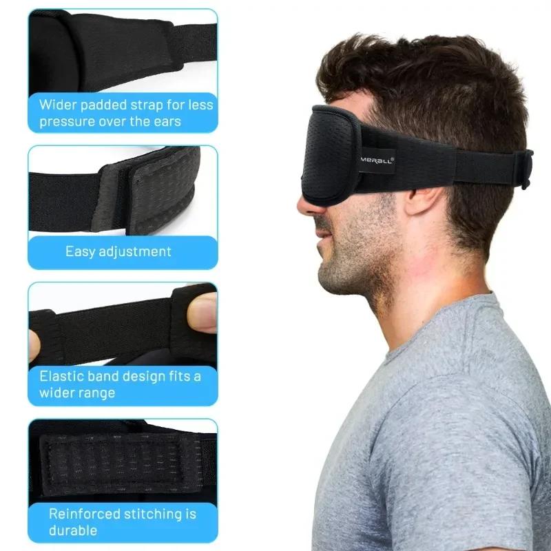 3D Sleeping Mask For Eyes Soft Sleeping Aid Eye Mask Block Out Light Sleep Mask Eyeshade Night Breathable Sleepmasker