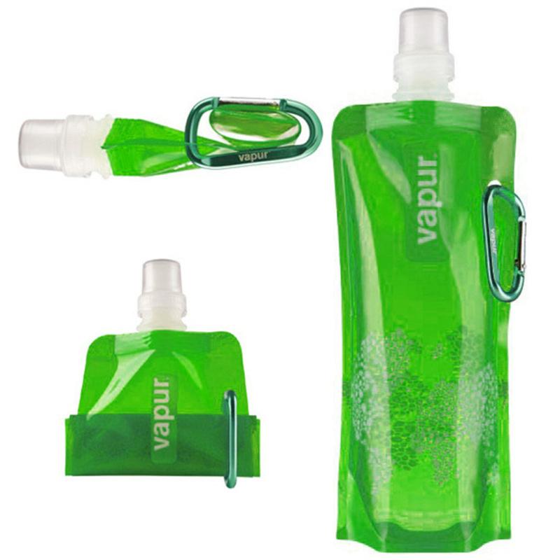 500 ml składana torba na wodę z klamrą Przenośna ultralekka Outdoor Sport Camping Camping Water Bottle