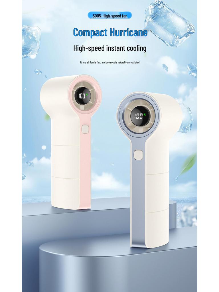 Southeast Asia Portable USB Handheld Cooling Fan for Dorms & Outdoors