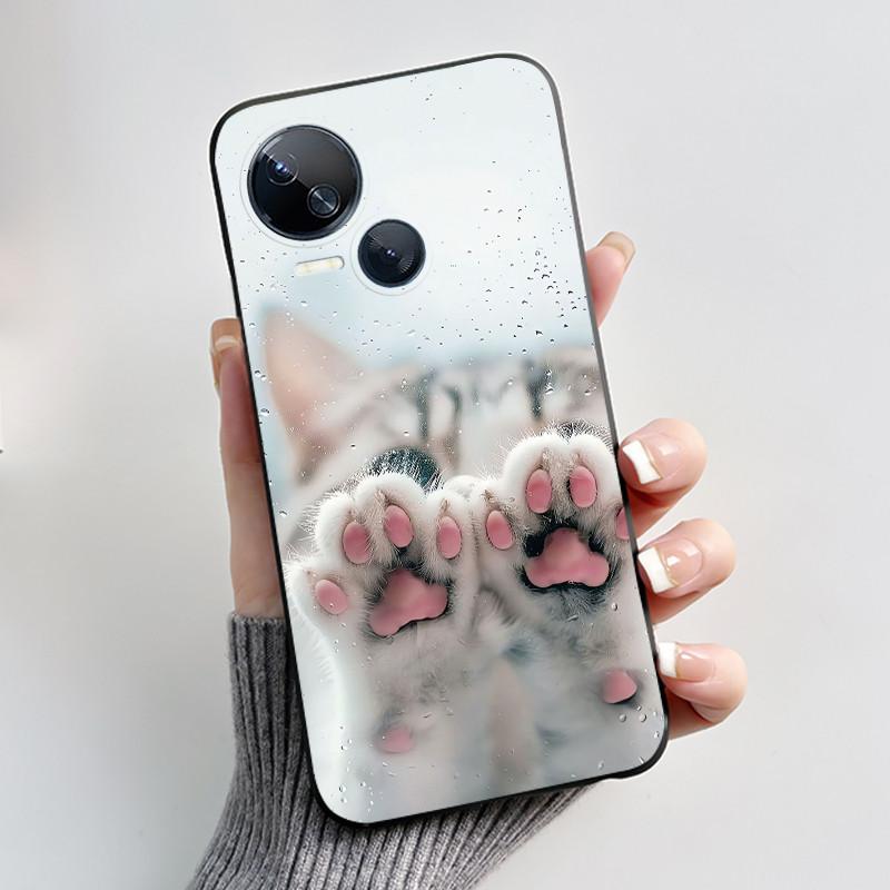 Hülle Für Tecno Spark 10 5G KI8 Handyhülle Ästhetisch Luxuriös Niedlich Cool Jungen Mädchen Schwarz Matt Weiches Silikon Rückseite TPU Schale