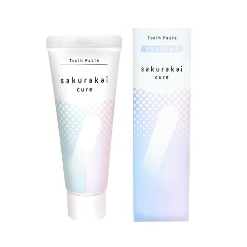 

Sakurakai Cure Toothpaste, All Natural Ingredients, 60g