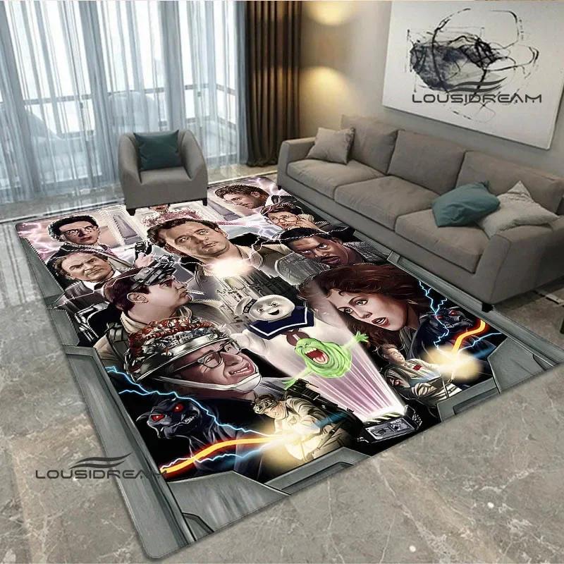 3D G-Ghostbusters Cartoon printed carpet living room bedroom carpet non-slip door mat area rug Home room decor birthday gift
