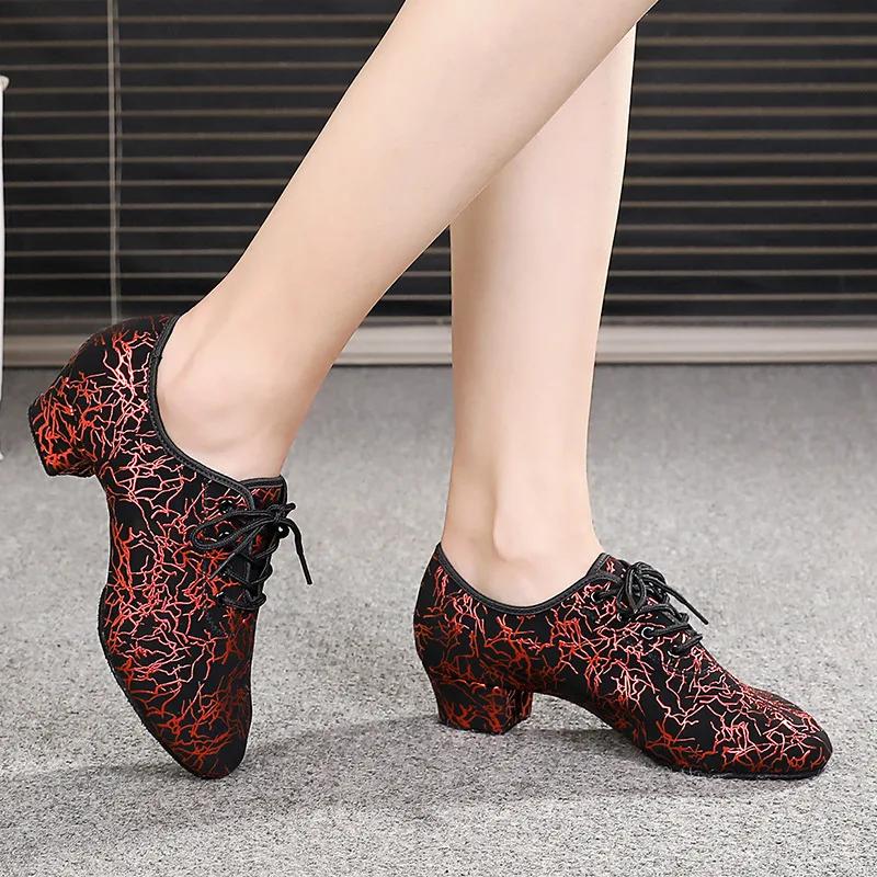 Women Dancing shoes Latin Dance Shoe Ballroom Tango Man latin dancing Shoes For Man Boy Shoe Dance Sneaker Jazz Shoes Unisex