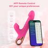 APP teleskopowy ssący wibrator silne klapsy zabawki damskie przenośny stymulator łechtaczki punkt G masturbator łechtaczki dildo zabawki erotyczne