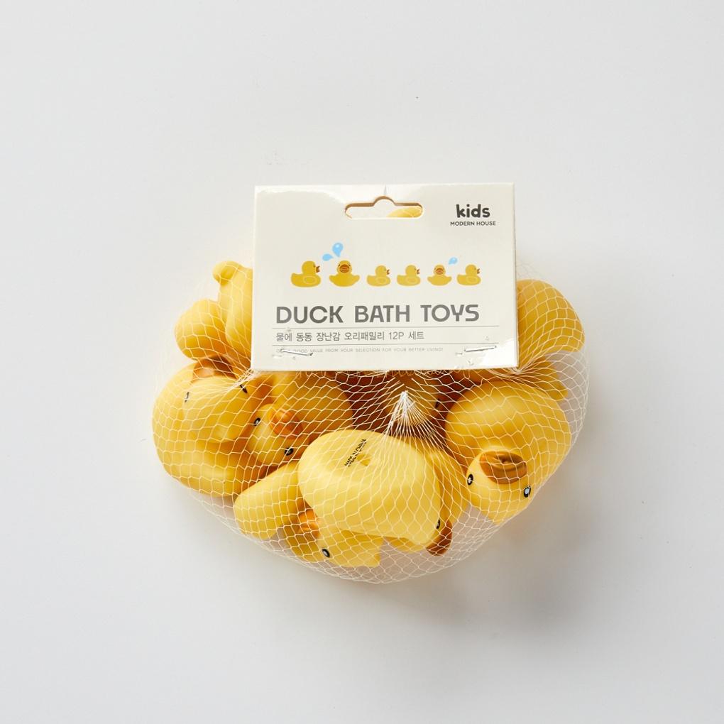 Water-Dongdong Toy Duck Family 12-Piece Set_KB0624003