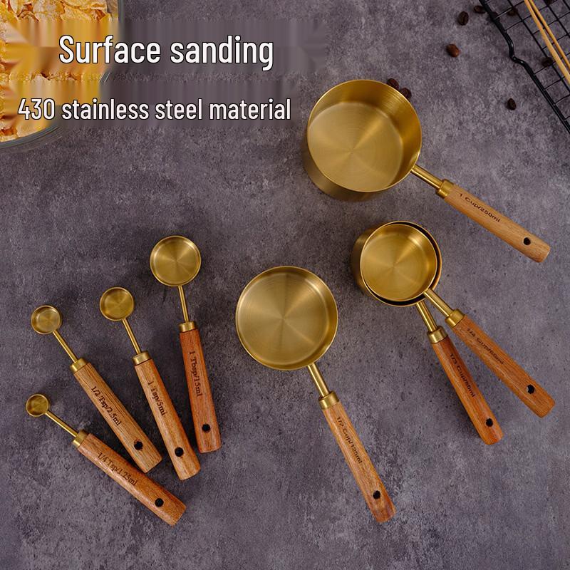 Yicang Stainless Steel Measuring Cup and Spoon Set