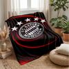 Bayern - Theme blanket Soft Flannel Blanket Plush Throw Blanket Cozy Sofa Bed Blanket for Home Decor