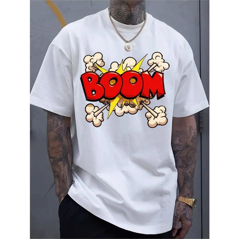 

Мужская модная футболка с круглым вырезом, европейский размер, универсальная, с коротким рукавом, подходит для путешествий/лета/пляжа, фитнеса/бега/тренировок, экспортный стиль S белый