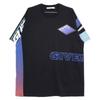 Givenchy [Domestic Regular] BM70GF3002 Print Design Short Sleeve T-Shirt/ Tops XL blackUsed