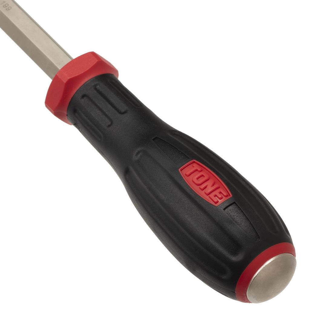 TONE Schraubendreher mit geteiltem Griff Rot 3 (Durchgriff) PGYPD-003 (Phillips) Nein.