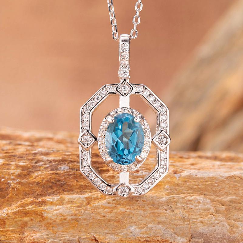 Sapphire Topaz Peridot Aquamarine Natural Color Treasure Ring Women'S Set S925 Silver Earrings