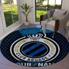 Club Brugge KV Custom Name Round Area Rug,Carpet Rug for Living Room Bedroom Sofa Playroom Decor,Non-slip Floor Mat
