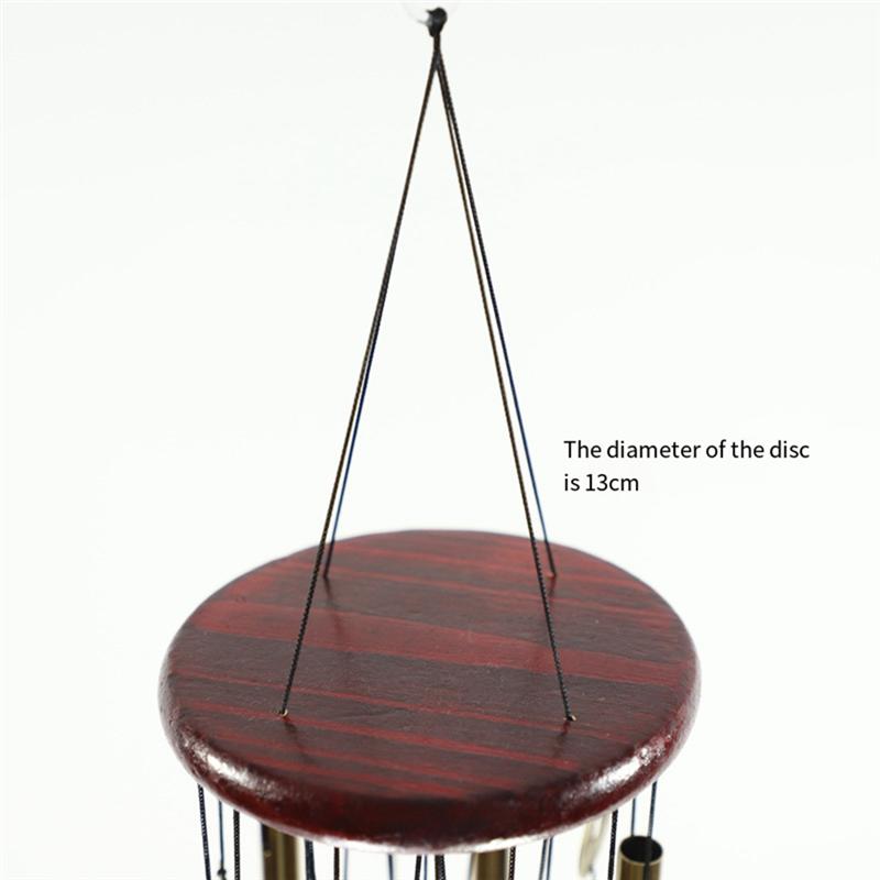 

Metal Multi-Tube Wooden Wind Chime Door Decoration Alloy Bell Decoration