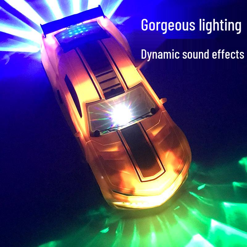 Kids' Electric Transforming Robot Car with Lights & Sound