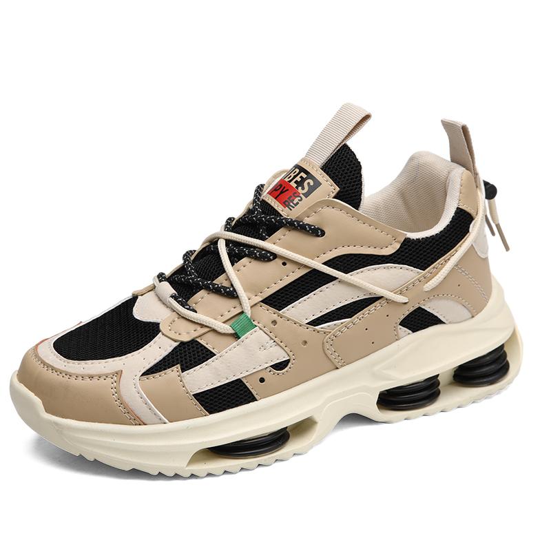 

2024 Men s Sneakers Casual Sports Shoes Running Sneakers Breathable Fashion Sports Shoes Flat Tenis Male Zapatillas Hombre 39 коричневый