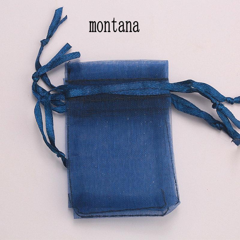 Wholesale 16 color 100pcs/lot 9*12cm organza Christmas wedding gift bags candy bag jewelry packing drawable organza bags&pouch