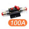Circuit Breaker 20A to 300A Manual Reset for Car Audio System Waterproof Marine Circuit Breaker Reset Fuse 12V- 48V DC 40A 60A