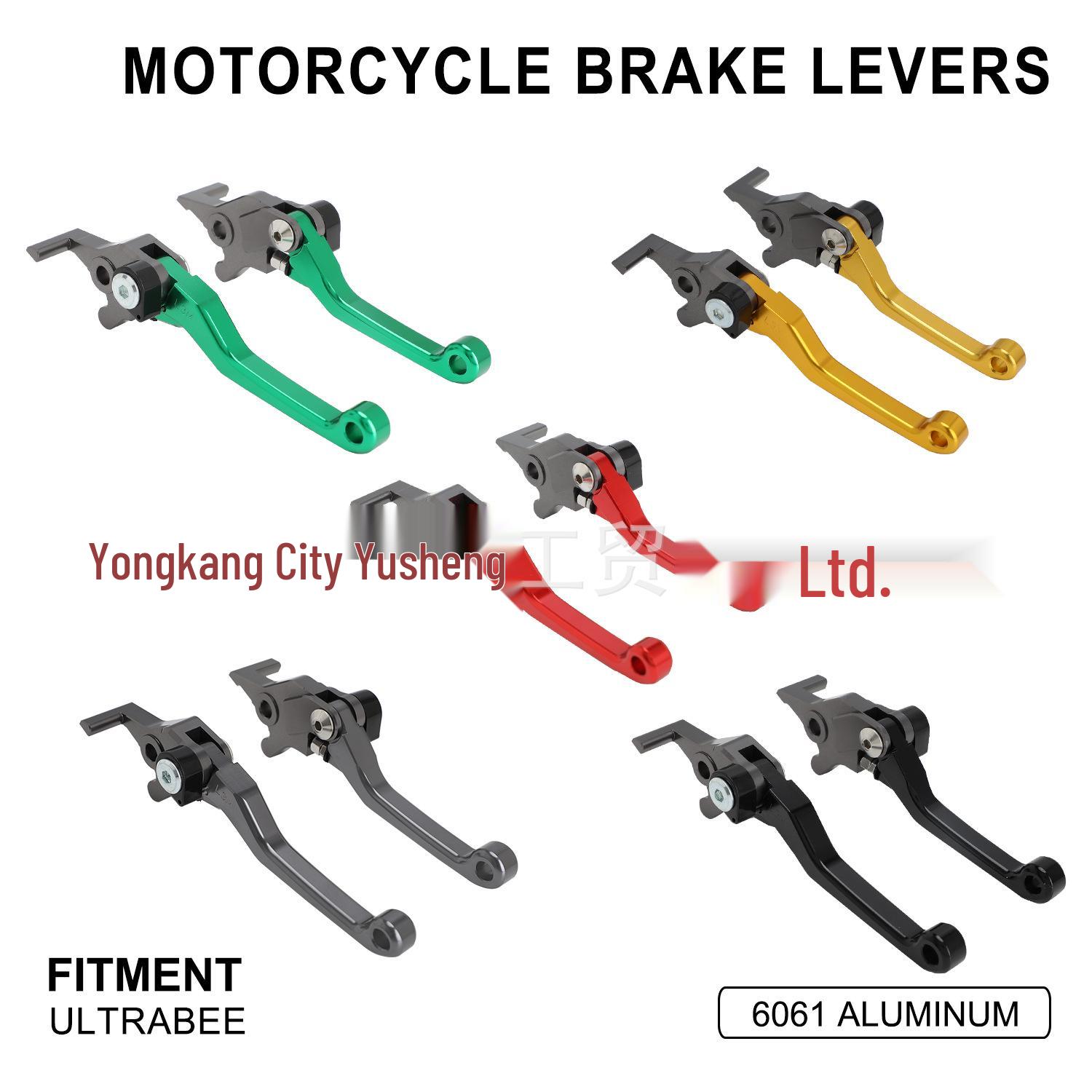 Compatible Aluminum Alloy Brake & Clutch Levers for Surron Jiyou UltraBee Titanium