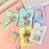 Colorful Transparent Zipper Bag for Makeup Brush Storage