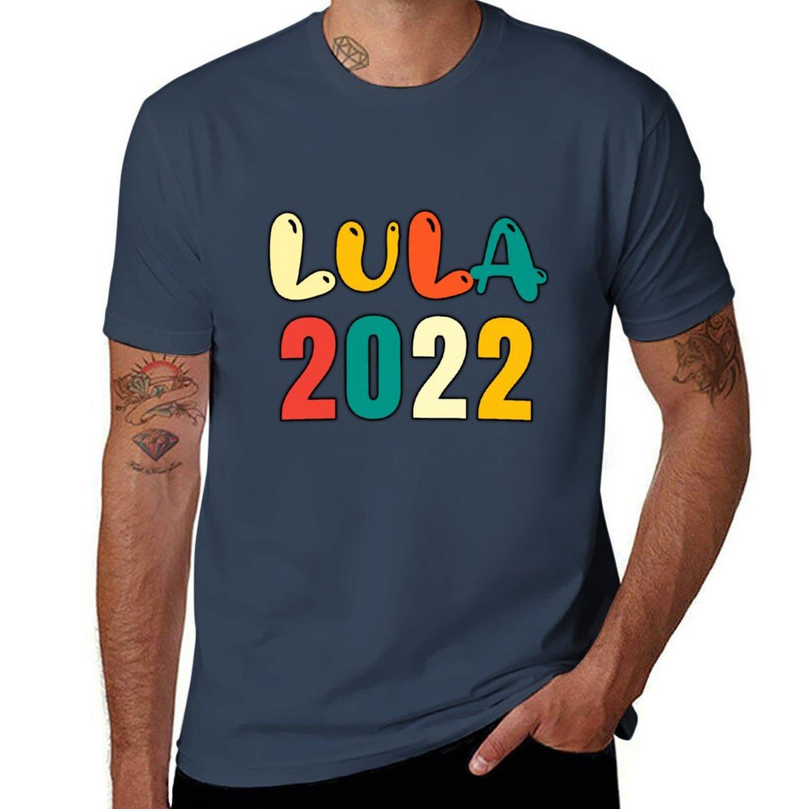 Lula 2022 Tshirt Retro Graphic Print Tshirt S