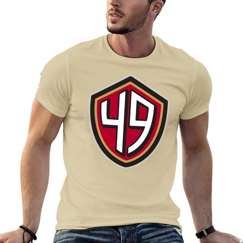 49ers (Go Niners!) T-Shirt-Grafiken übergroße Basketball-Grafik-T-Shirts schwarze T-Shirts für Männer