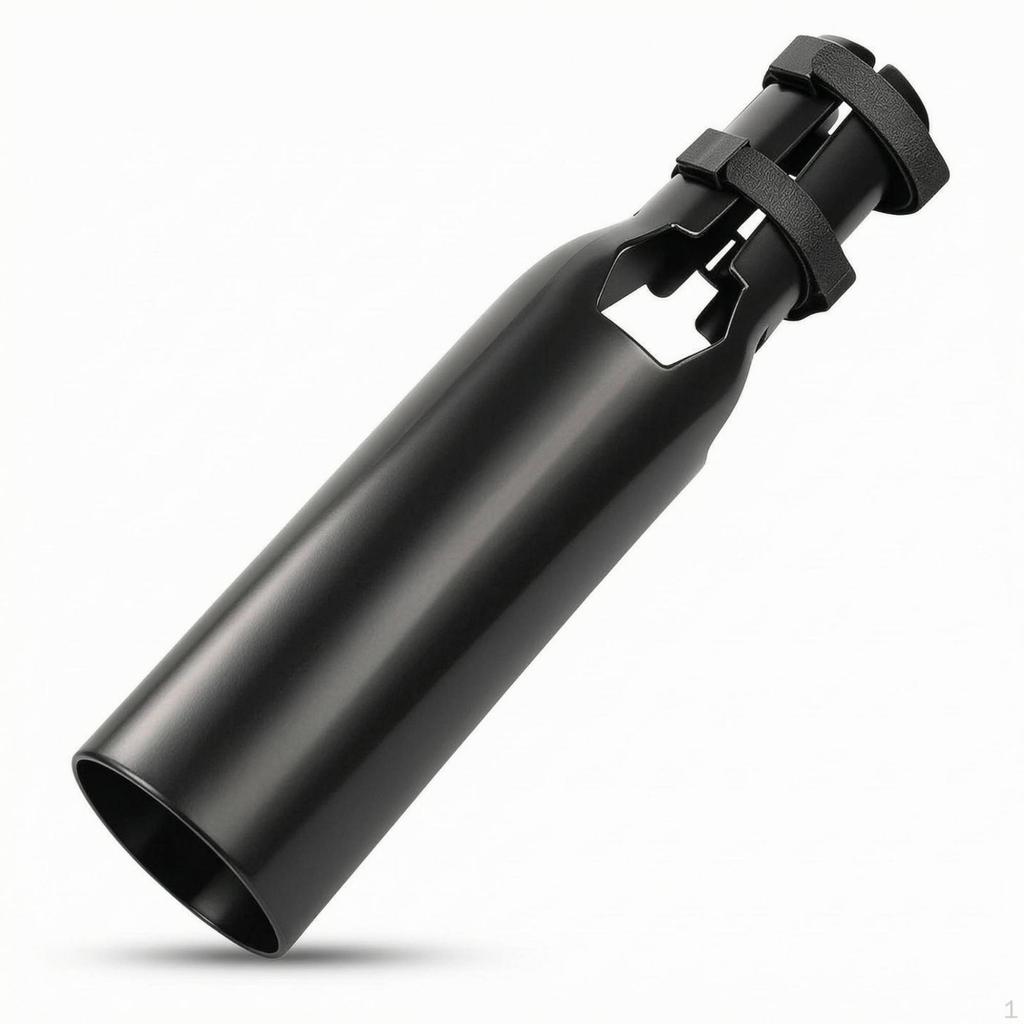 Leaf Blower Nozzle with Strap Tapered Air Concentrator Cyclonic Attachment