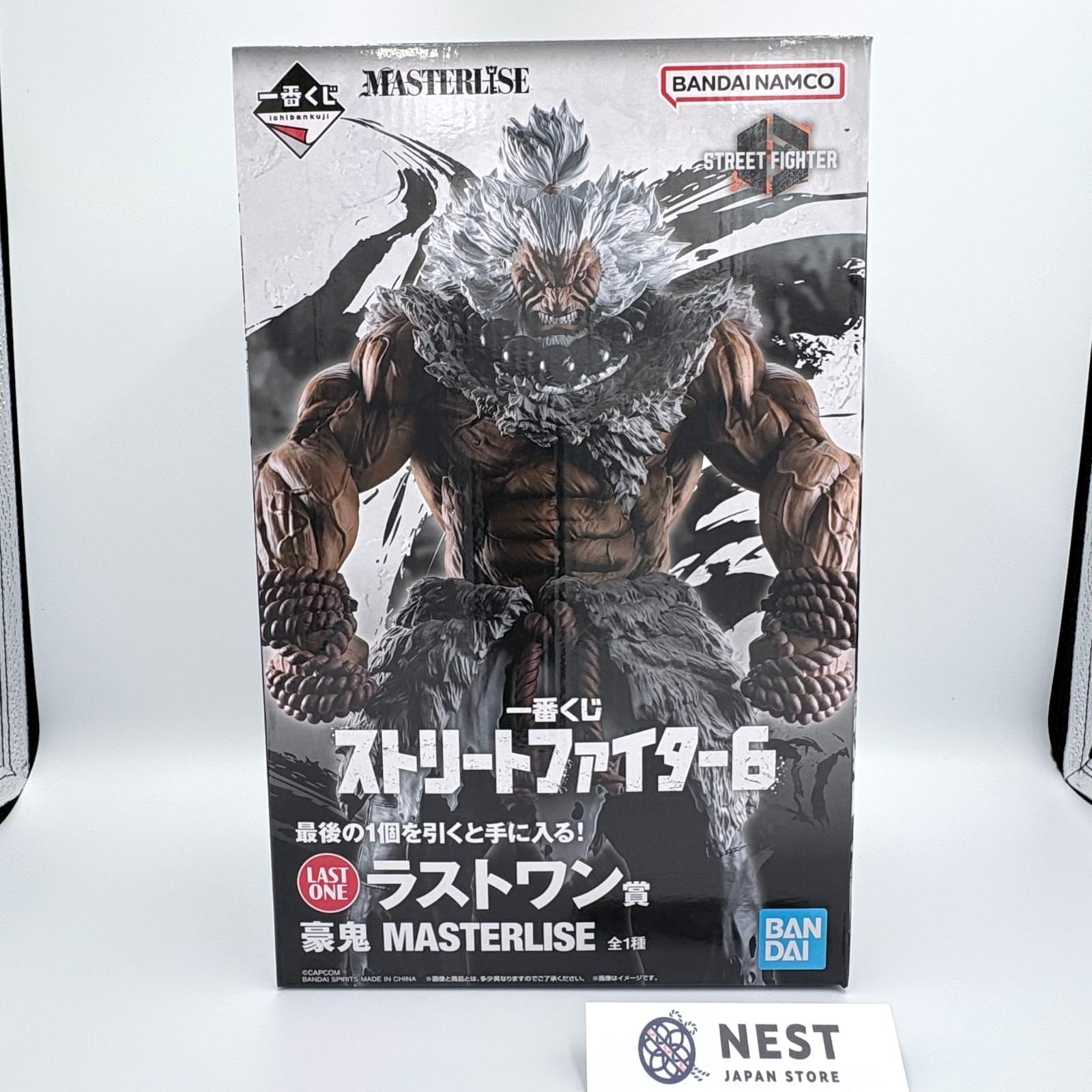 Ichiban Kuji Street Fighter 6 Akuma Masterlise Last One Prize Figure 10.2in