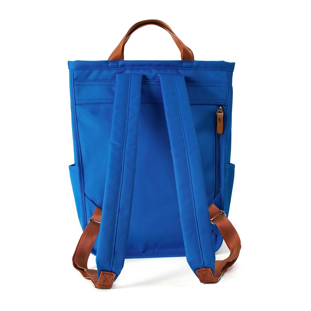 Heart Made Factory FY-0950 Tote Backpack, Unisex, A4 Size, Cordura Poly, Lisse Style Series (Blue)