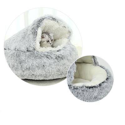 Soft Pet Sleep Bag Warm Dog Basket Round Cat Cushion Cats Dogs Mat Dog House Pet Cat Bed