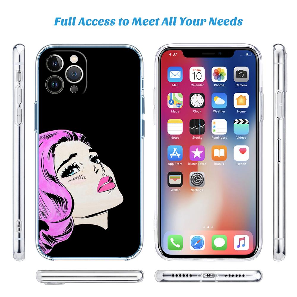 PP21 Crying Comic Girl Sad Case for Motorola G10 G20 G30 G31 G32 G34 G35 G41 G42 G50 G51 G52 G55 G60 G60S G62 G71 G72 G75