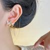 Elegant Mother-of-Pearl Butterfly Zirconia Stud Earrings – Trendy and Versatile High-End Ear Jewelry for Women