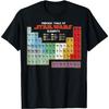 Star Wars Periodic Table Of Elements Graphic T-Shirt