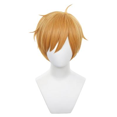 Sizuuenn Haikyu!! Miya Atsumu Wig, Heat Resistant, Cosplay Wig with Net, Perfect for Events, School Festivals, Cultural Festivals, and Photo Shoots