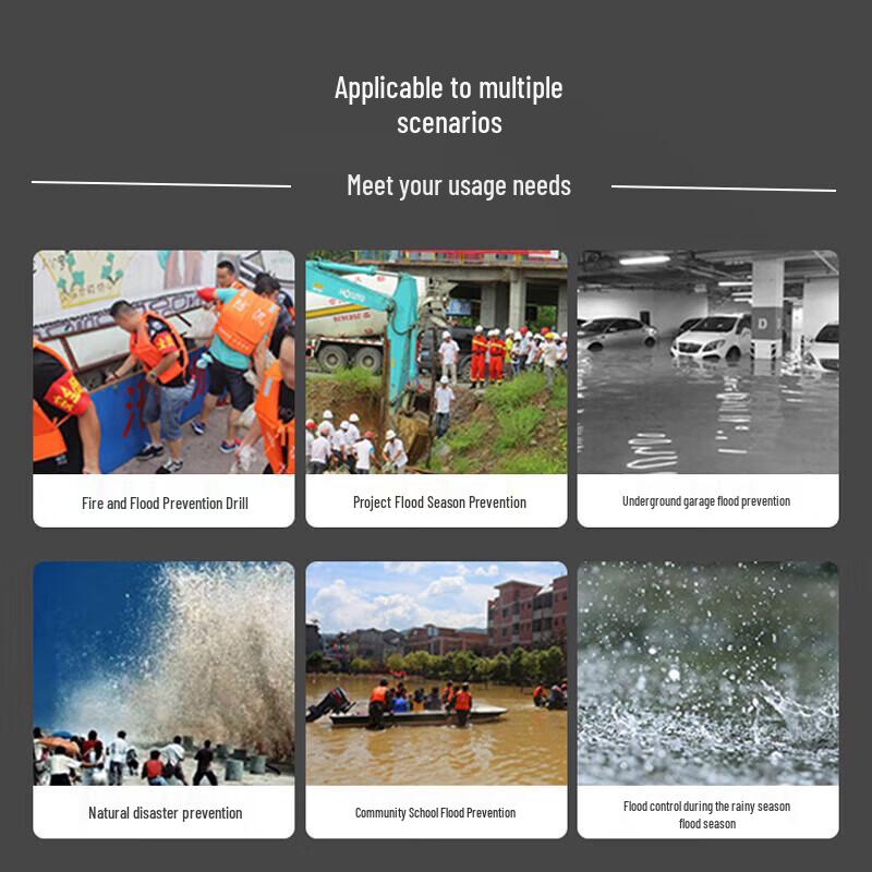 Water Absorbent Flood Barrier Sandbag