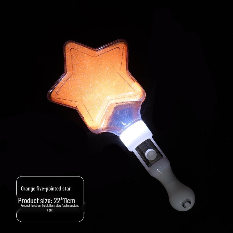 Luminous LED Fluorescent Concert Stick: Flashing Warning Light