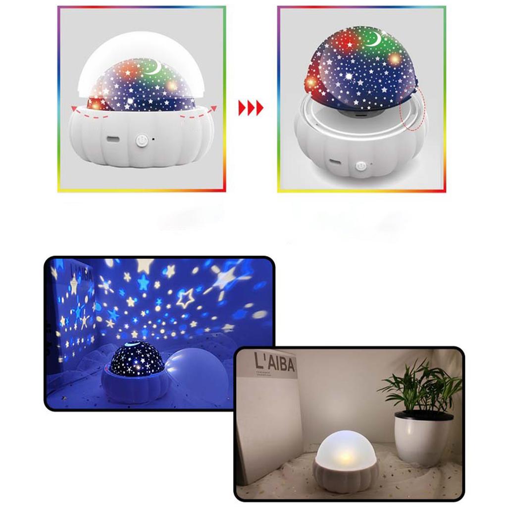 Starry Sky Projector Sleep Romantic Atmosphere Lamp Full of Stars Unicorn Dinosaur USB Lamp Gift Starry Sky Lamp