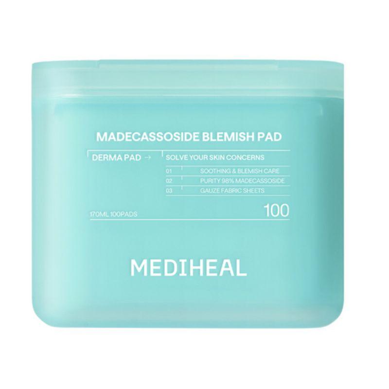 MEDIHEAL Madecassoside Blemish Derma Pad 2nd Generation 100 Pads 1pcs