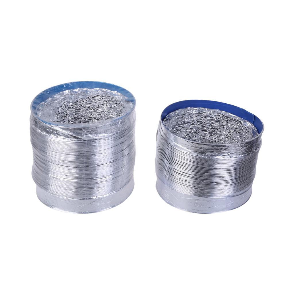6Inch Aluminum Dryer Vent Tube Dryer Duct Fire-proof Heat Resistant Ventilation Smoke Pipe Exhaust Duct 1.5/3.0M