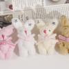 Adorable Rabbit Doll Pendant Accessory Star and Love Heart Pattern Pendant Charm Ornament Perfect for Keychains and Bags