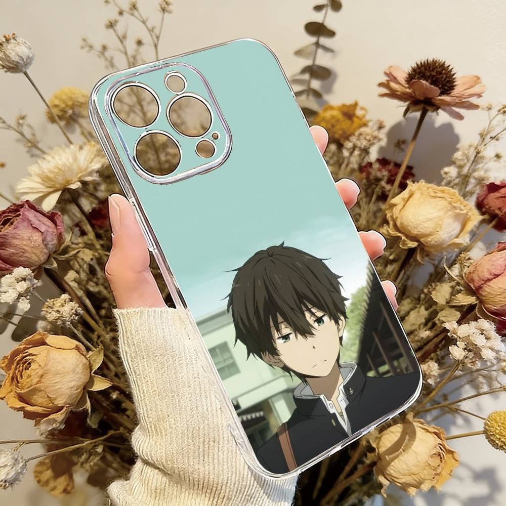 

Hyouka Hotaro Oreki Phone Case Transparent Silicone Soft For iPhone 17 16 15 14 13 12 11 Mini Pro Max Plus iPhone13