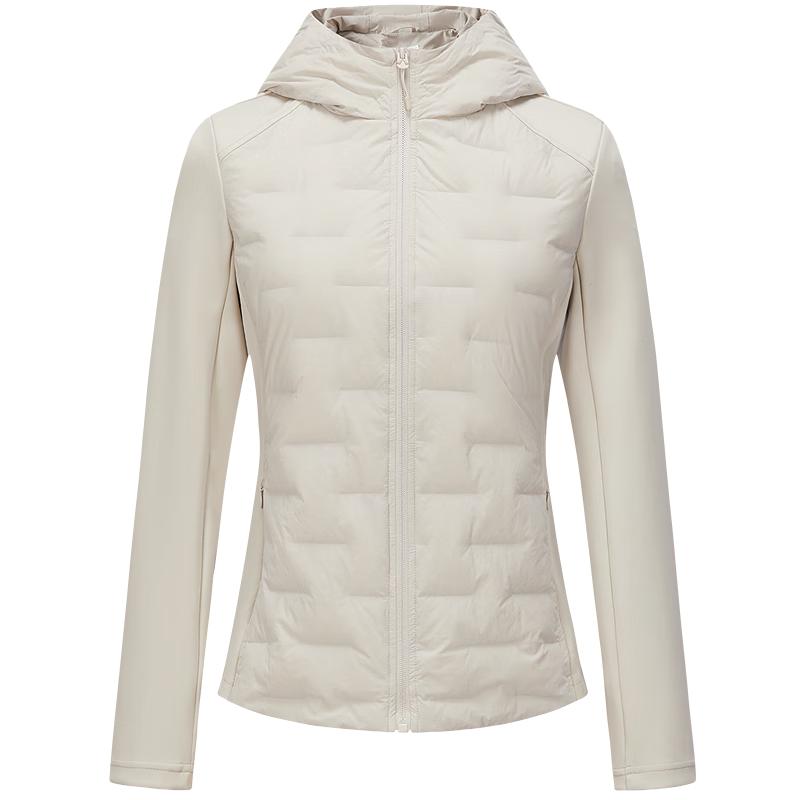 

JUZI ANNACAU Women s Knit Spliced Short Goose Down Jacket L