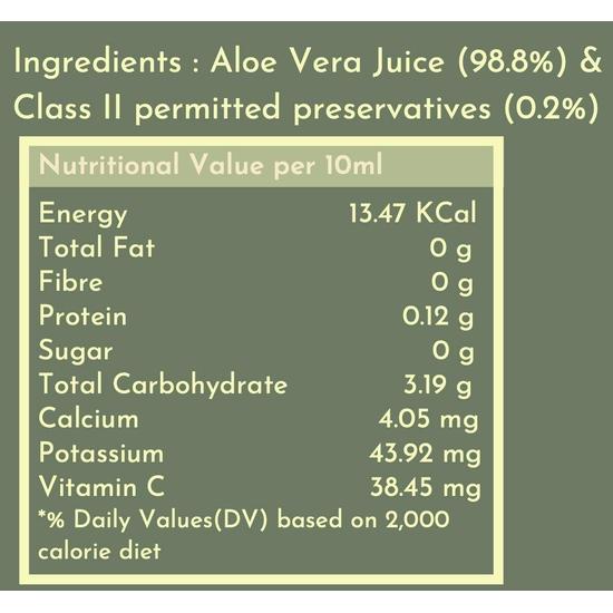 Honey and Spice Amla Juice Rich in Vitamin C - 500ml | Suitable for healthy Hair & Skin | Improves Digestion, Boosts Immunity