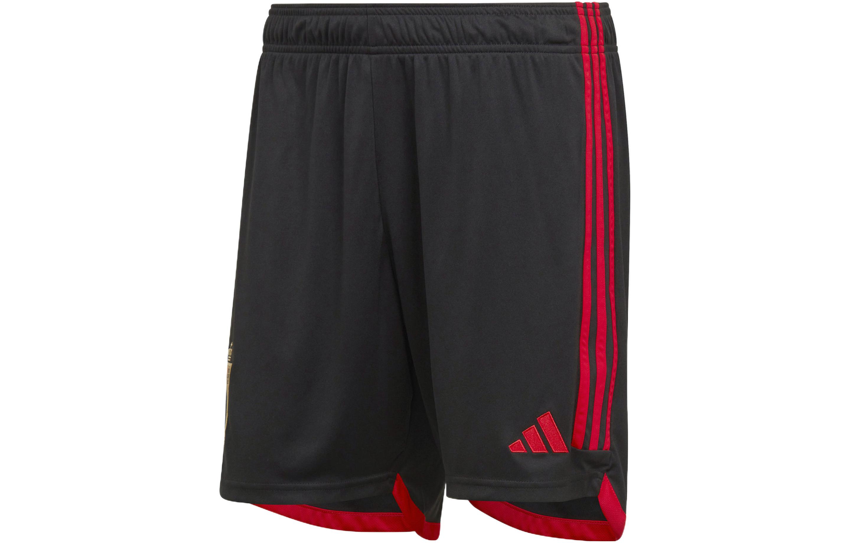 Мужские черные шорты-бермуды для футбола Adidas HD9414 L