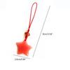 Luminous Star Keychain Fashion Handbag Pendant Unisex Key Chain Charm Key Chain Accessories Bag Ornament Decorations