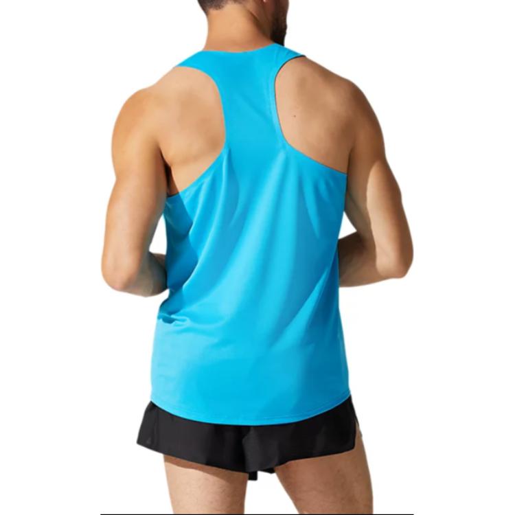 Asics Tank Top Men's Aqua Green 2091A353-403
