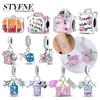 Charm Bead Charms Plata Originales Camera Airplane Bead Charms for Charm Bead Charms Copper Bracelets Bead Charms Jewellery Making Womens Gift