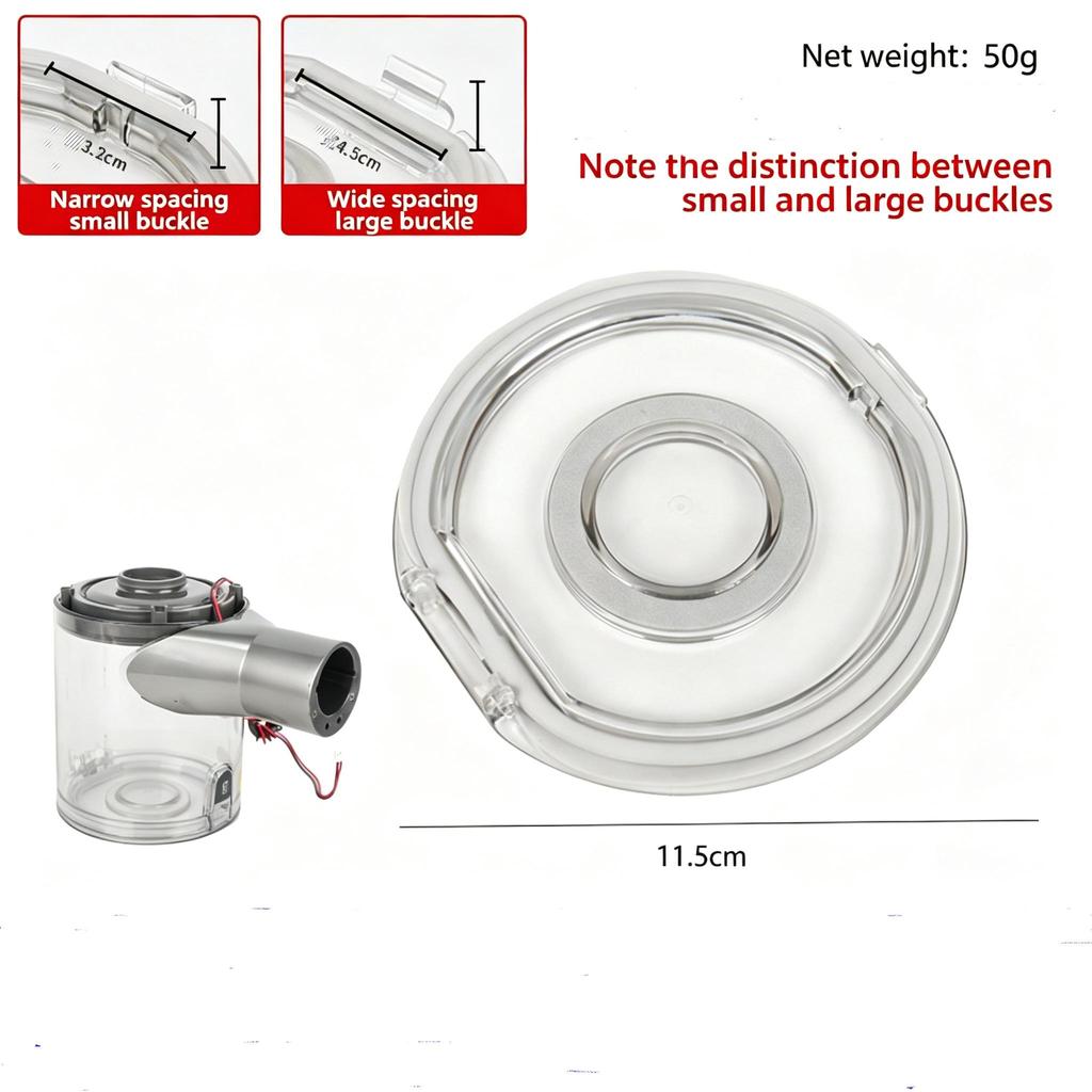 Dust Cup Lid Spare Parts Dust Cup Bottom Cover For Dreame V11 V11SE V12 V12pro V16 Handheld Cordless Vacuum Cleaner